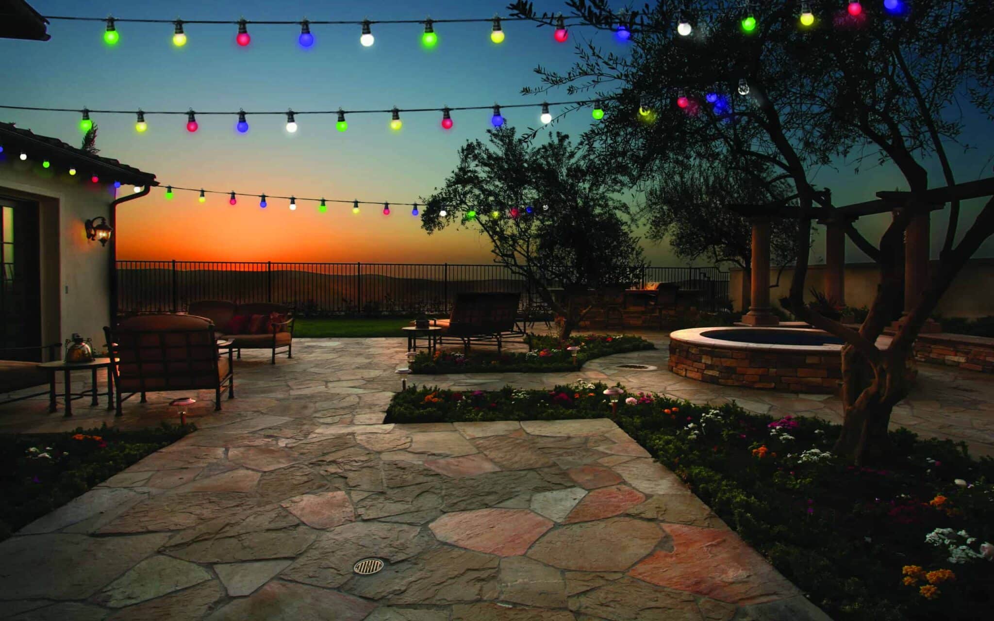 LED Heavy Duty Festoon Christmas lights Multicoloured - Christmas Lights For Sale Dublin Ireland