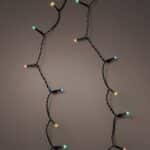 Durawise Multicoloured Battery Christmas Lights with Timer (Black Wire) Various Sizes - Christmas Lights For Sale Dublin