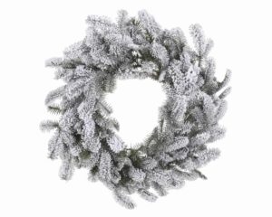 60cm Snowy Nordmann Christmas Wreath