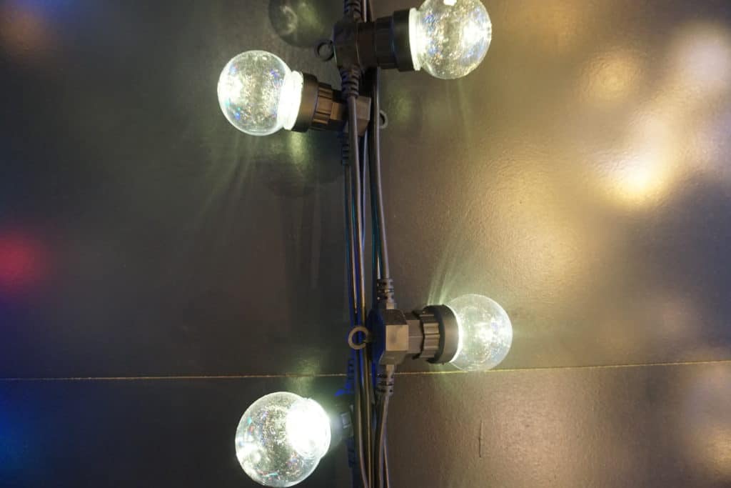 10 LED Heavy Duty Festoon Christmas Lights Clear White FDL (5m) Buy