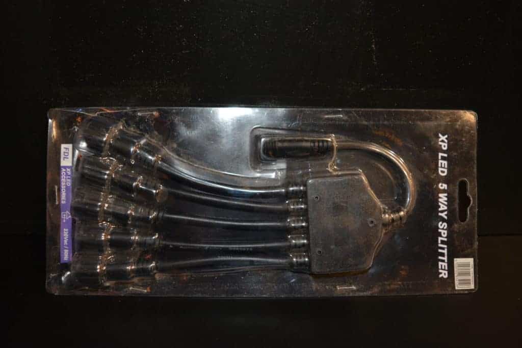 5Way Splitter for Heavy Duty Connectable Christmas Lights