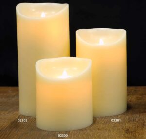 LED Real Wax Flickering Battery Candle