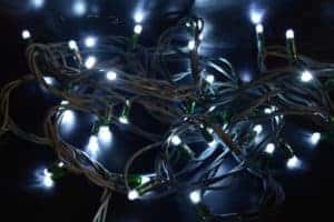 100 LED XP Heavy Duty Connectable Outdoor Christmas Lights Ice White (10m)