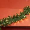 9.5-foot LED XP Connectable Pre-Lit Christmas Garland - Christmas Garlands Ireland