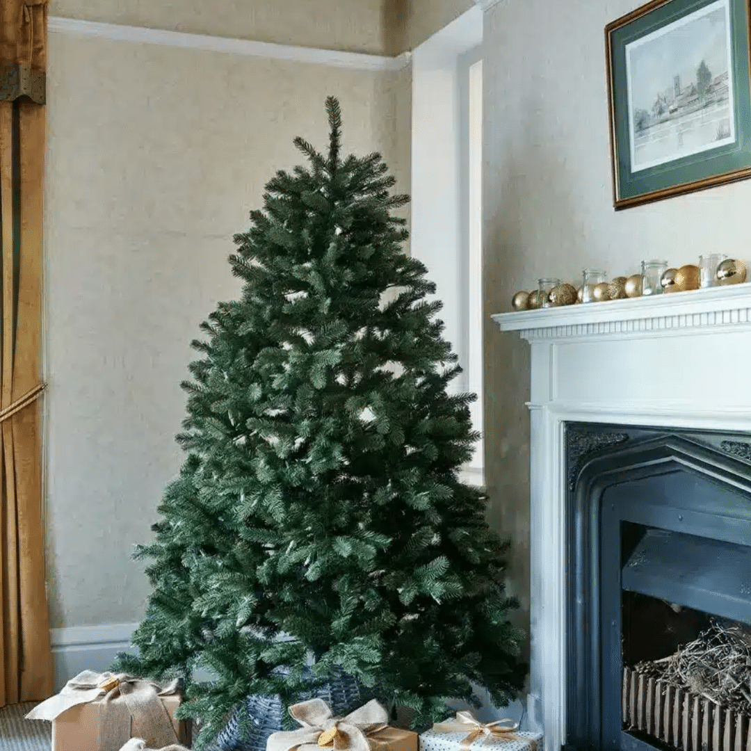 7.5ft Feel Real Newberry Spruce Artificial Christmas Tree Customer photos