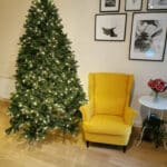 Newberry Spruce Pre-Lit Artificial Christmas Tree - Christmas Trees For Sale Dublin