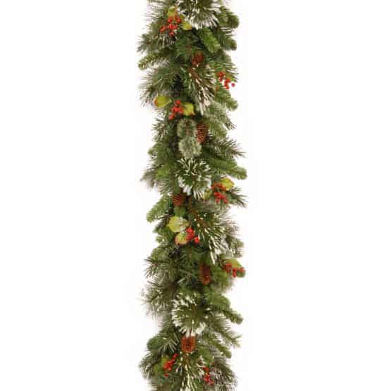 Wintry Pine Garland - Christmas Garlands For Sale Dublin Ireland