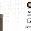 Warm White Battery Icicle Christmas Lights - Christmas Lights For Sale Dublin Ireland