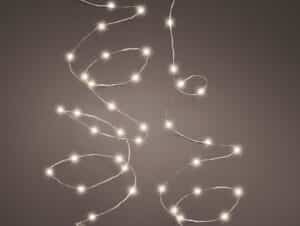 100 Durawise "MICRO"LED Warm White Battery Christmas Lights