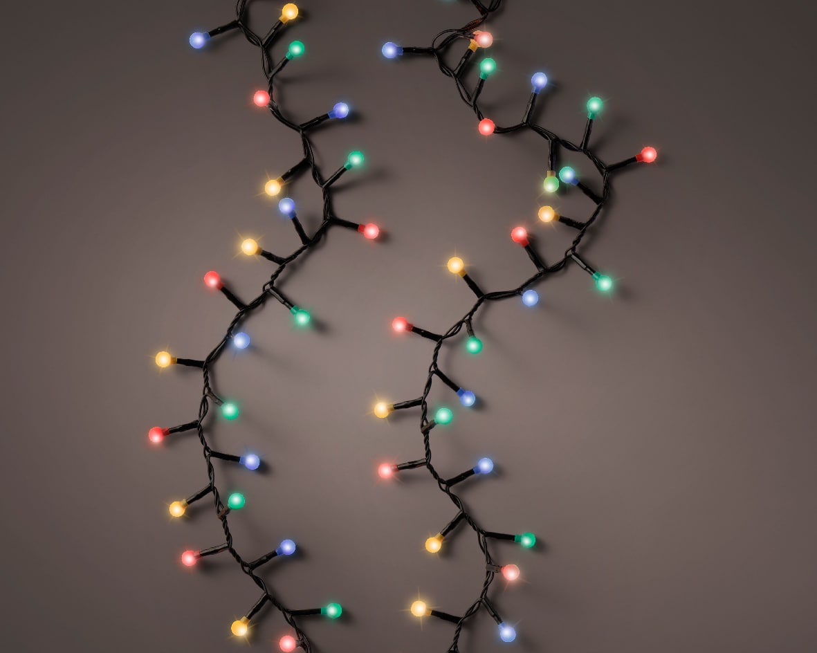 500 LED Multi-Coloured Cherry Christmas Lights -For Sale at Christmasland, 2 goatstown Dublin Ireland