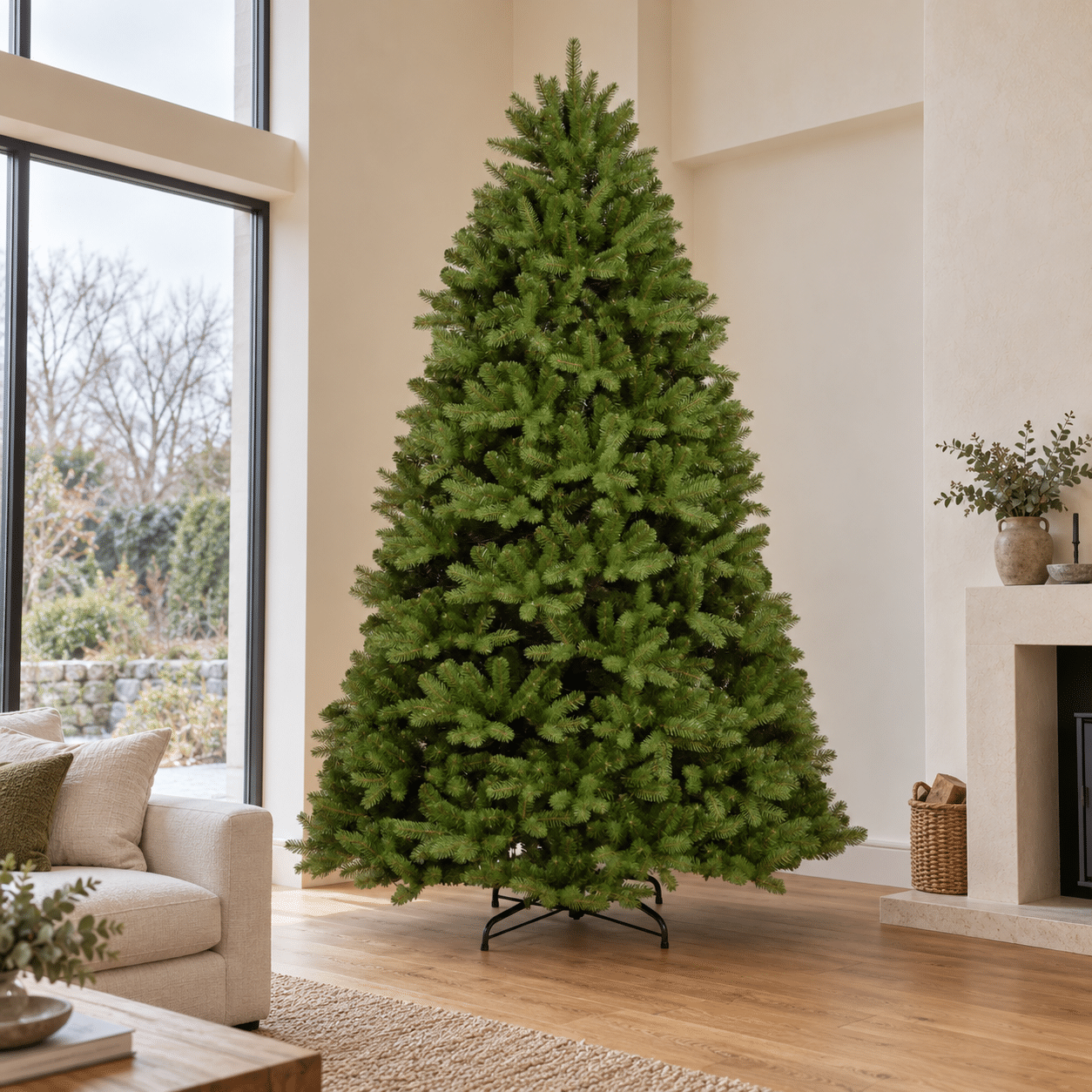 9ft Feel Real Newberry Spruce Artificial Christmas Tree