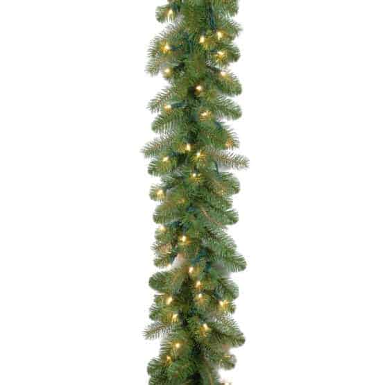 Baybery Spruce Garland with LED Lights - Christmas Garlands For Sale Dublin Ireland