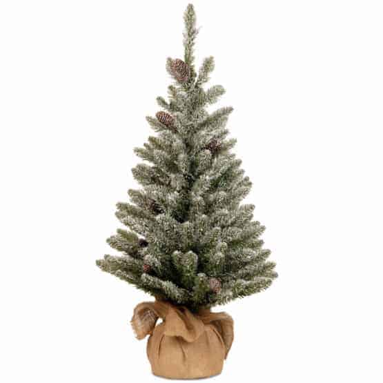 Snowy Concolor Artificial Christmas Tree - artificial christmas trees for sale Dublin