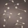 40 Micro LED Lights with Transparent Stars - Christmas Lights For Sale Dublin