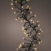 1512 LED Twinkle Cluster Christmas lights Warm White with Green Cable - Christmas Lights For Sale Dublin