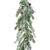 9ft Christmas Garland With Leaves And Pine Cones - Christmas Garlands For Sale Dublin Ireland