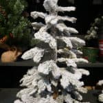 2ft Snowy Alpine Mini Artificial Christmas Tree
