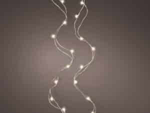 100 Micro LED String Battery Christmas Lights