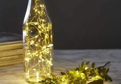 LED Warm White Bottle Star Christmas Lights For Sale Dublin