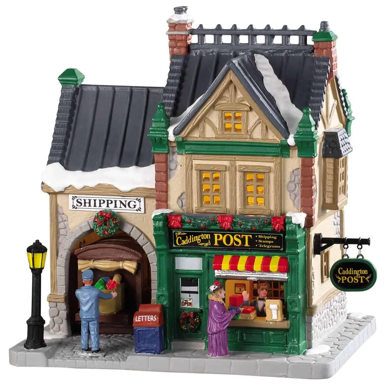 Lemax Caddington Post - Christmas Scenes For Sale Dublin Ireland