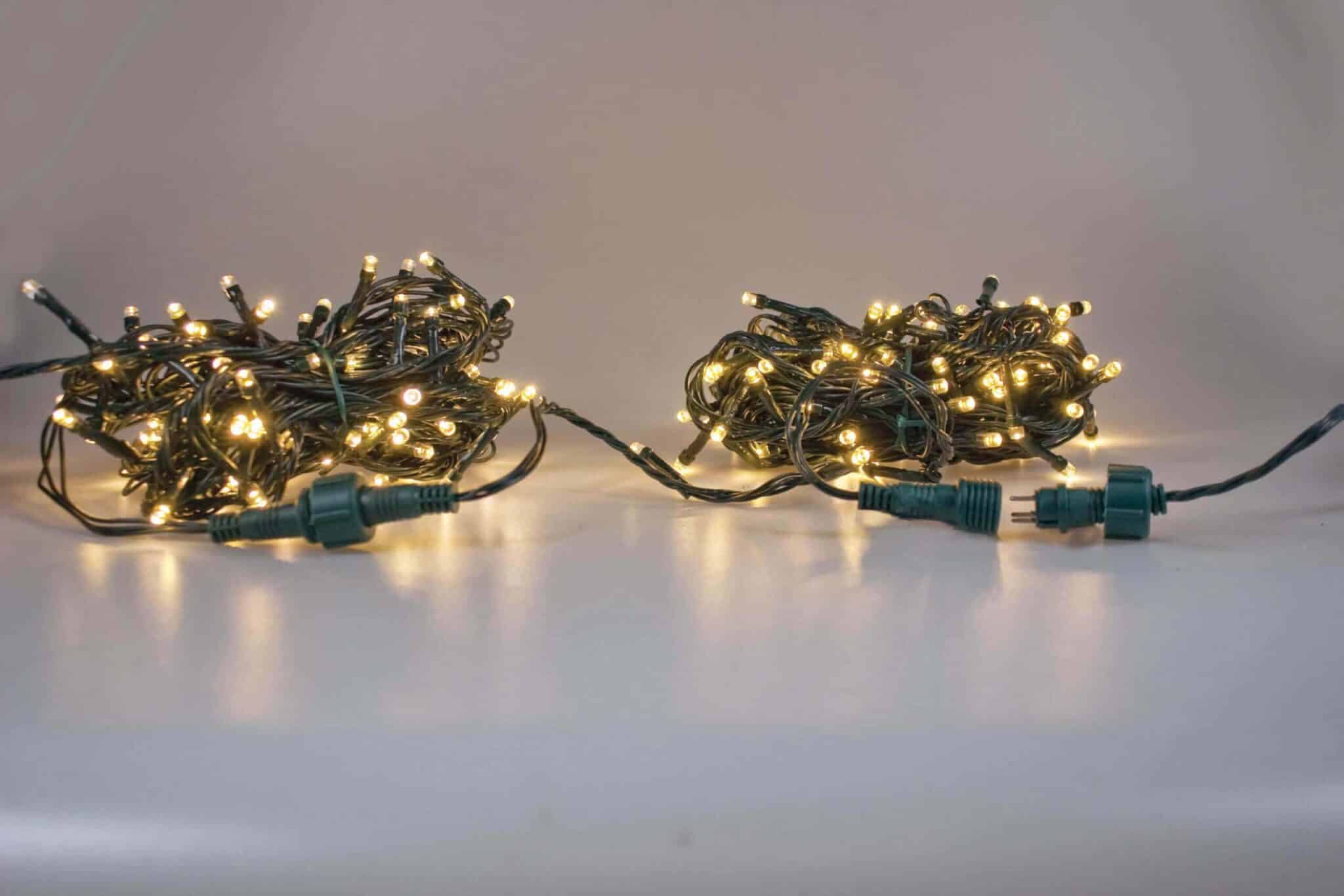 MicroLED Treelight Extension Set 100 LED Christmas Tree Lights Warm White - LED Lights for sale DUblin