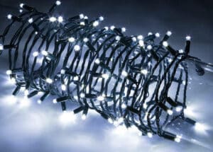 100 FDL XL LED Connectable Ice White Christmas Lights (10m)