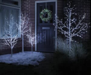 Artificial Twig LED Christmas Trees