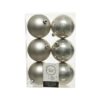 Misty Grey Shatterproof Baubles - Christmas Decorations For Sale Dublin