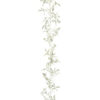 White Sparkle Mini Leaf Christmas Garland - Xmas Garlands For Sale Dublin