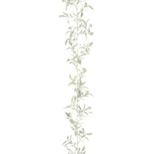 6ft White Sparkle Mini Leaf Christmas Garland