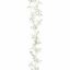 White Sparkle Mini Leaf Christmas Garland - Xmas Garlands For Sale Dublin