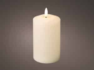 LED White Wax Church Candle