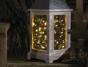 Battery Powered Warm White LED Christmas Lights