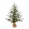 3ft Mini Artificial Christmas Tree In Burlap - Artificial Christmas Trees For Sale Dublin