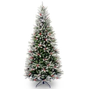 7.5ft Frosted Windfield Fir Artificial Christmas Tree *Online Only*