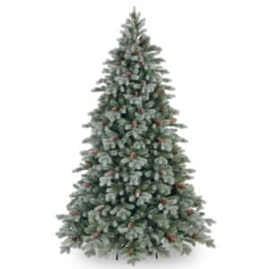 7.5ft Feel Real Frosted Colorado Spruce Artificial Christmas Tree