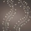 Micro LED 960 Compact Twinkle Lights Warm White Silver Wire - Christmas Lights For Sale Dublin