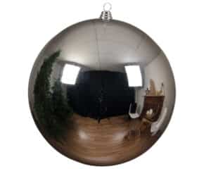 14cm Christmas Bauble Silver