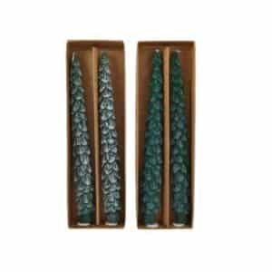 Christmas Tree Dinner Table Candle