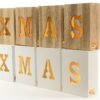 LED Wood XMAS Sign - Christmas Decorations For Sale Dublin