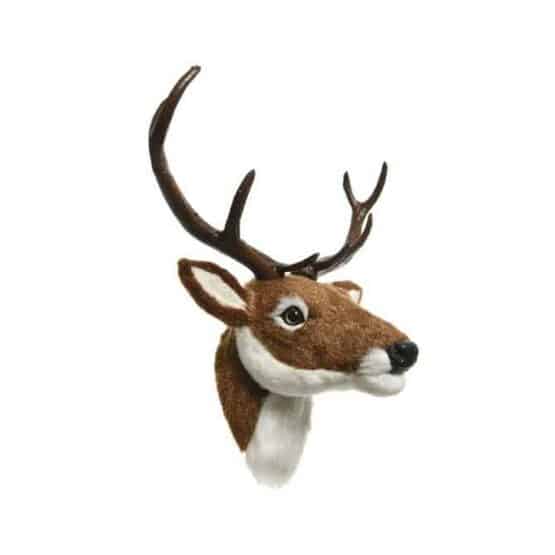 Polyester Deer Head - Christmas Decorations For Sale Dublin