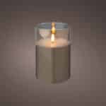 Smokey Grey LED Candle - Christmas Lights For Sale Dublin