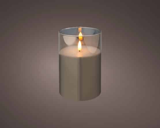 Smokey Grey LED Candle - Christmas Lights For Sale Dublin