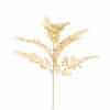 Gold Sparkle Maidenhair Spray - Christmas Decorations For Sale Dublin