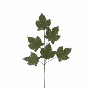 Green Maple Leaf Spray