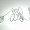 XP 2m White Power Lead for Heavy Duty Connectable Christmas Lights FDL - Christmas Lights For Sale Dublin