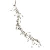 5ft Silver Acorn Glitter Christmas Garland - Christmas Garlands For Sale Dublin