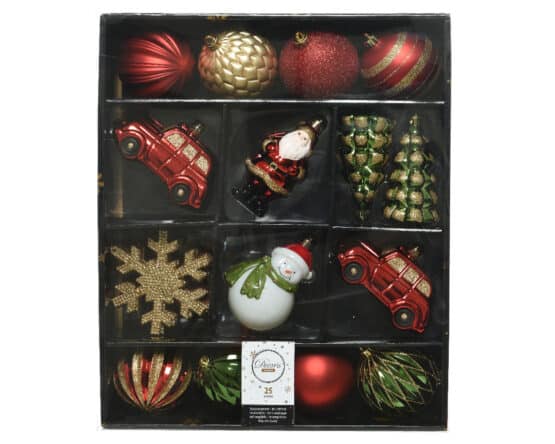 Mixed Christmas Baubles - Christmas Decorations For Sale Dublin