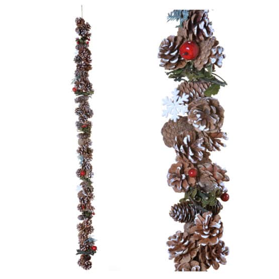 Snowflake Pinecone Garland - Christmas Garlands for Sale