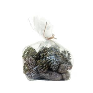 500g Bag of 16cm Mixed Pinecones - Available in 3 Colours